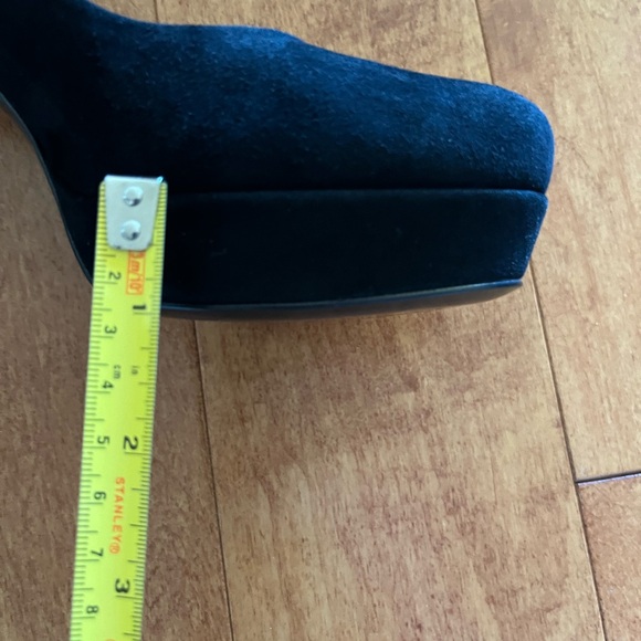 Yves saint Laurent Gisele black suede pump new - Picture 15 of 16